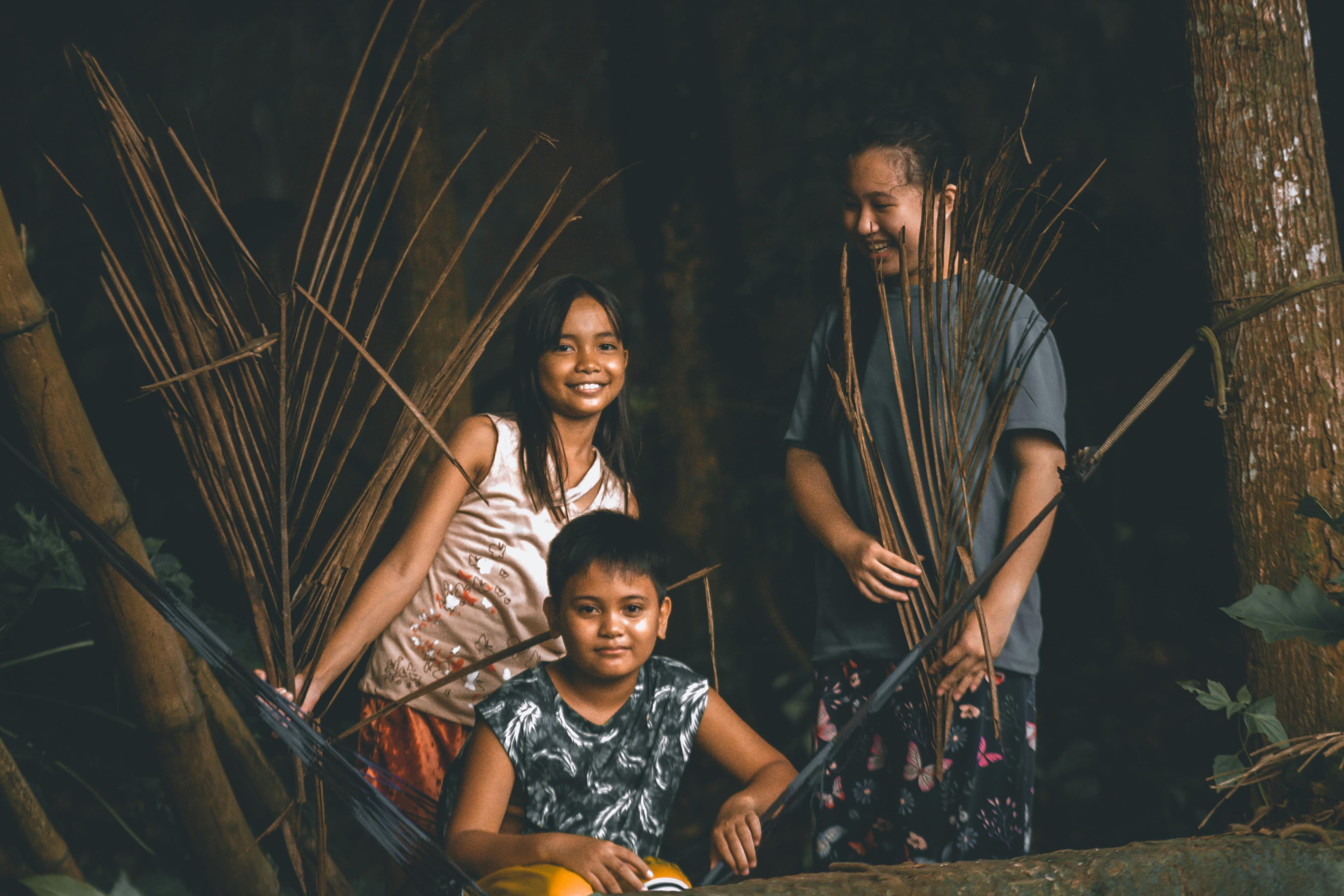 Filipino family portrait